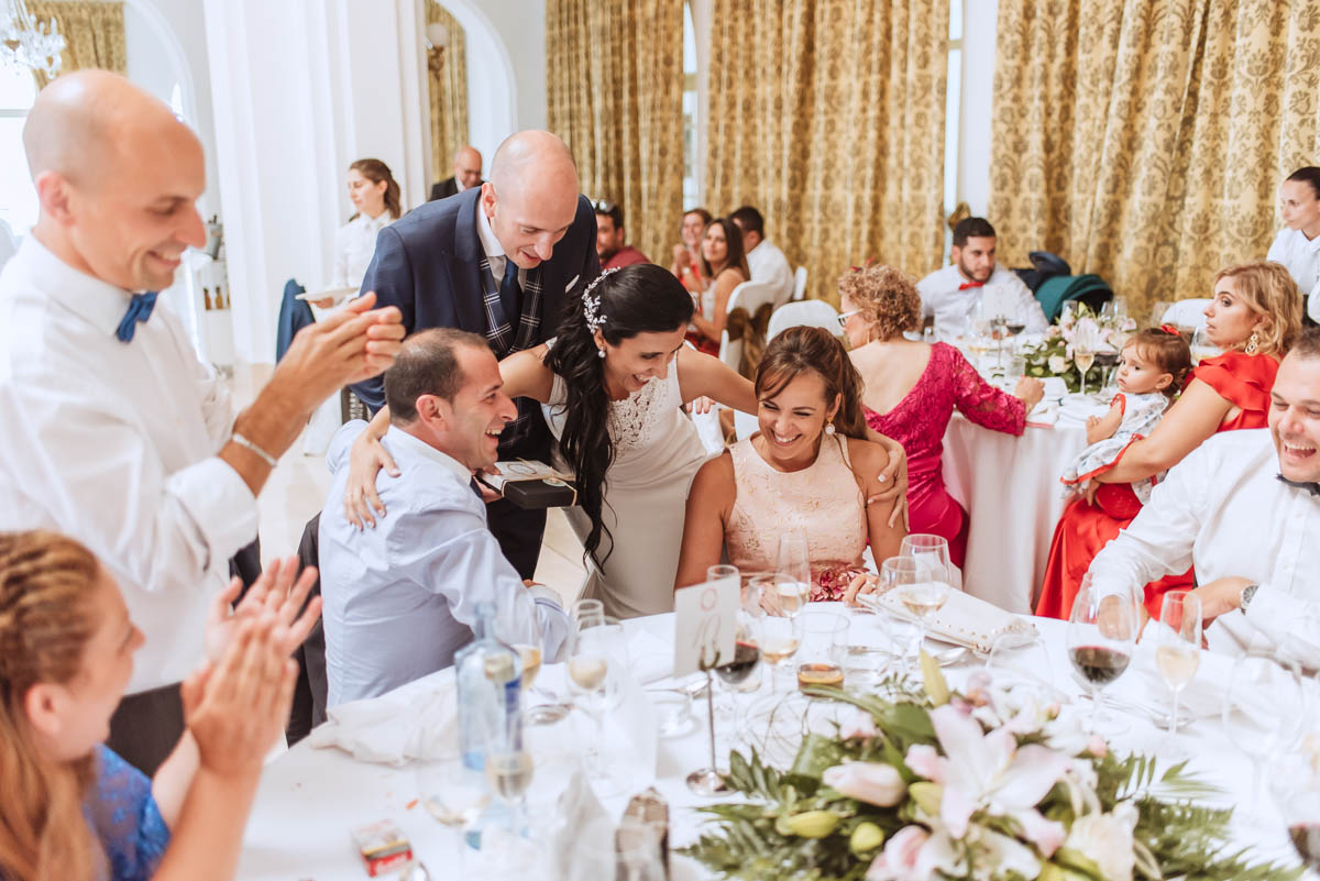 Banquete en gran hotel