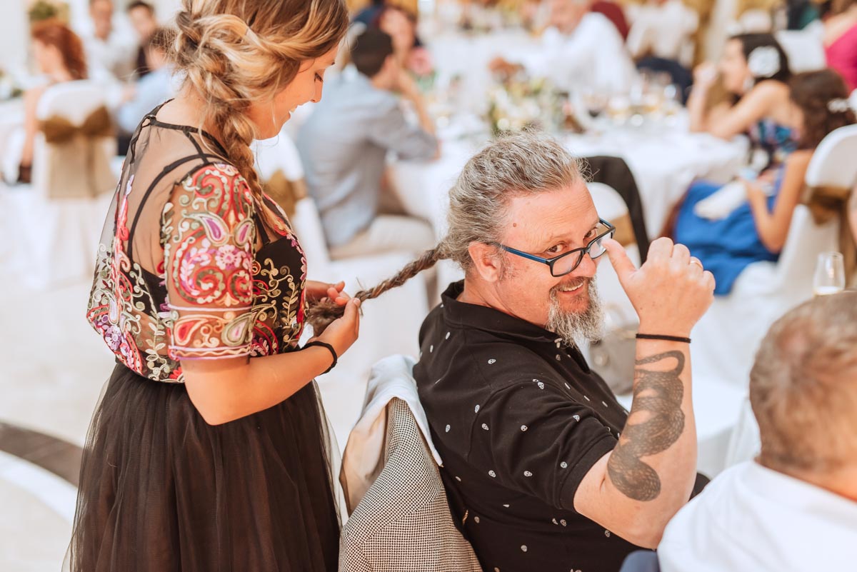 Banquete en gran hotel